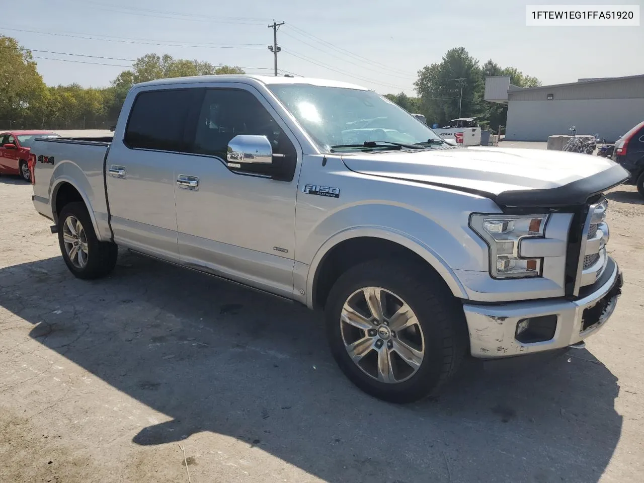 2015 Ford F150 Supercrew VIN: 1FTEW1EG1FFA51920 Lot: 71038764