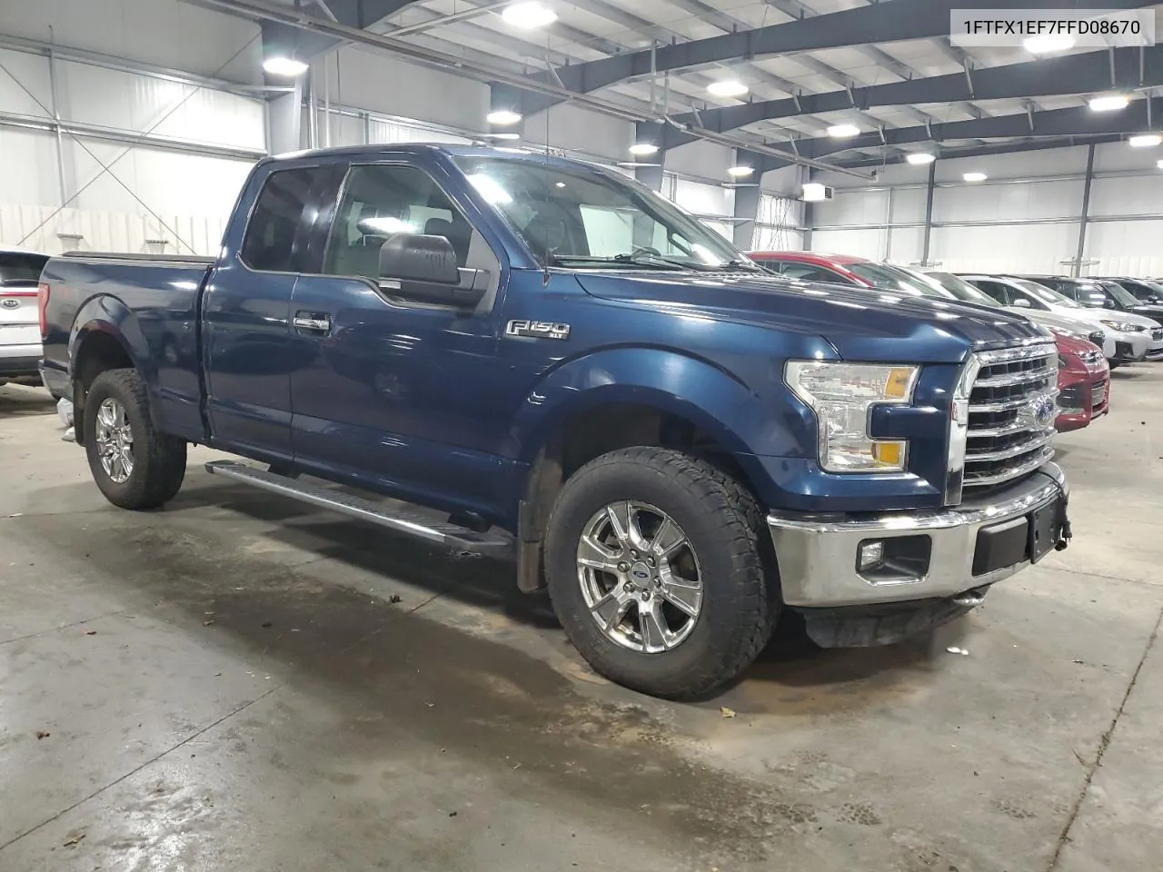 2015 Ford F150 Super Cab VIN: 1FTFX1EF7FFD08670 Lot: 71244354