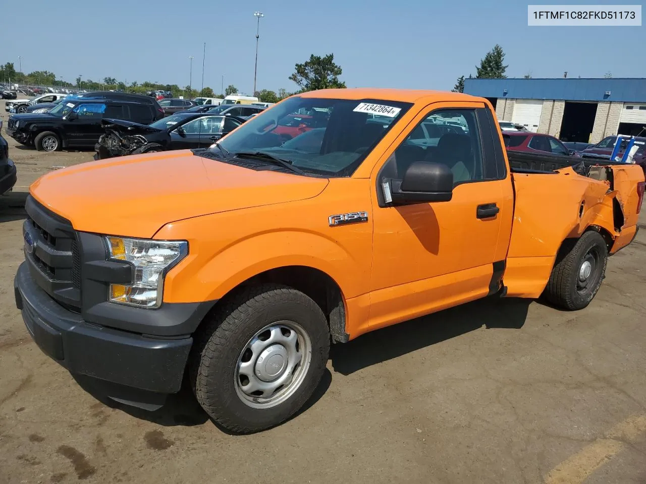 1FTMF1C82FKD51173 2015 Ford F150