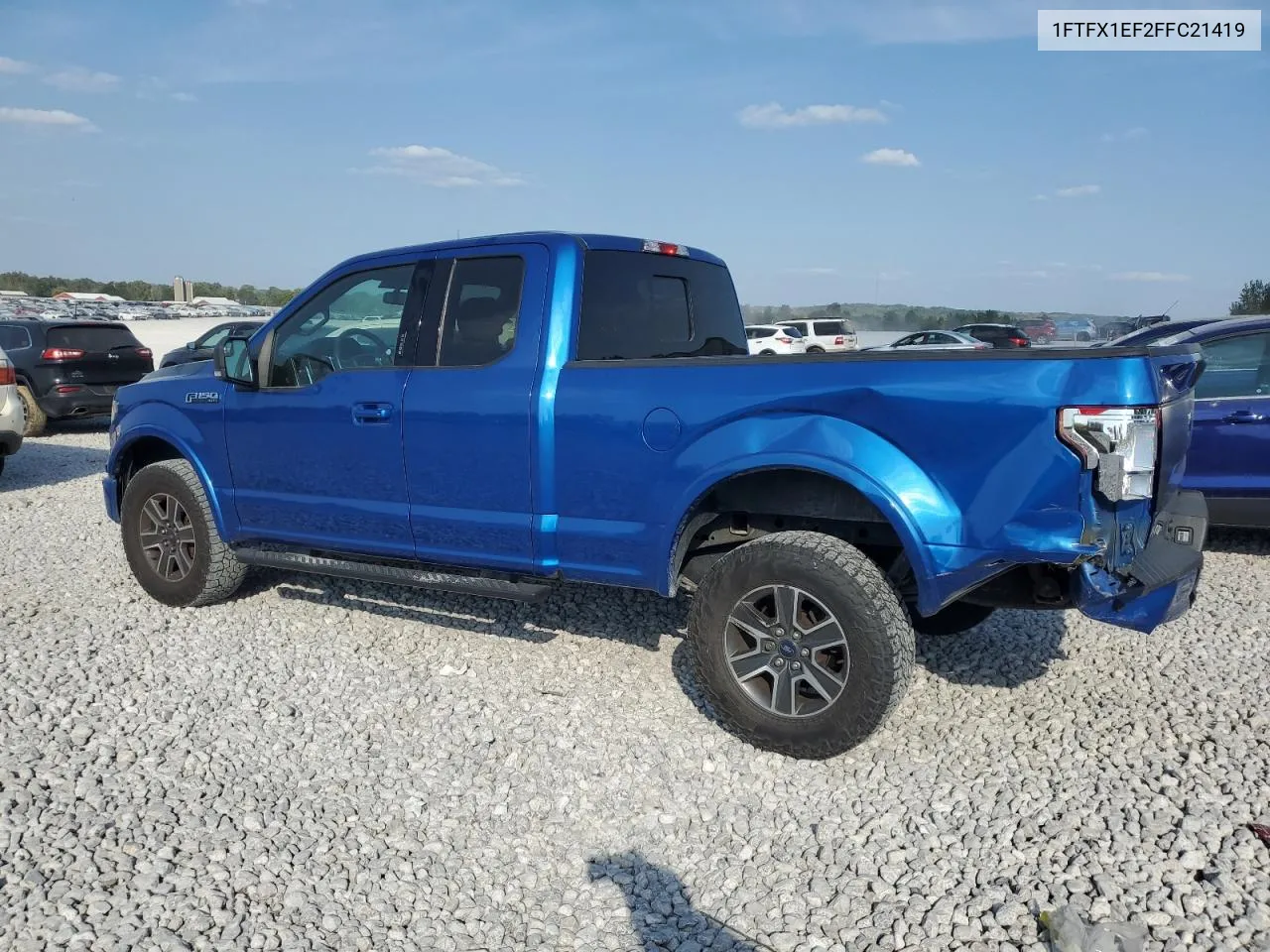 2015 Ford F150 Super Cab VIN: 1FTFX1EF2FFC21419 Lot: 71917874