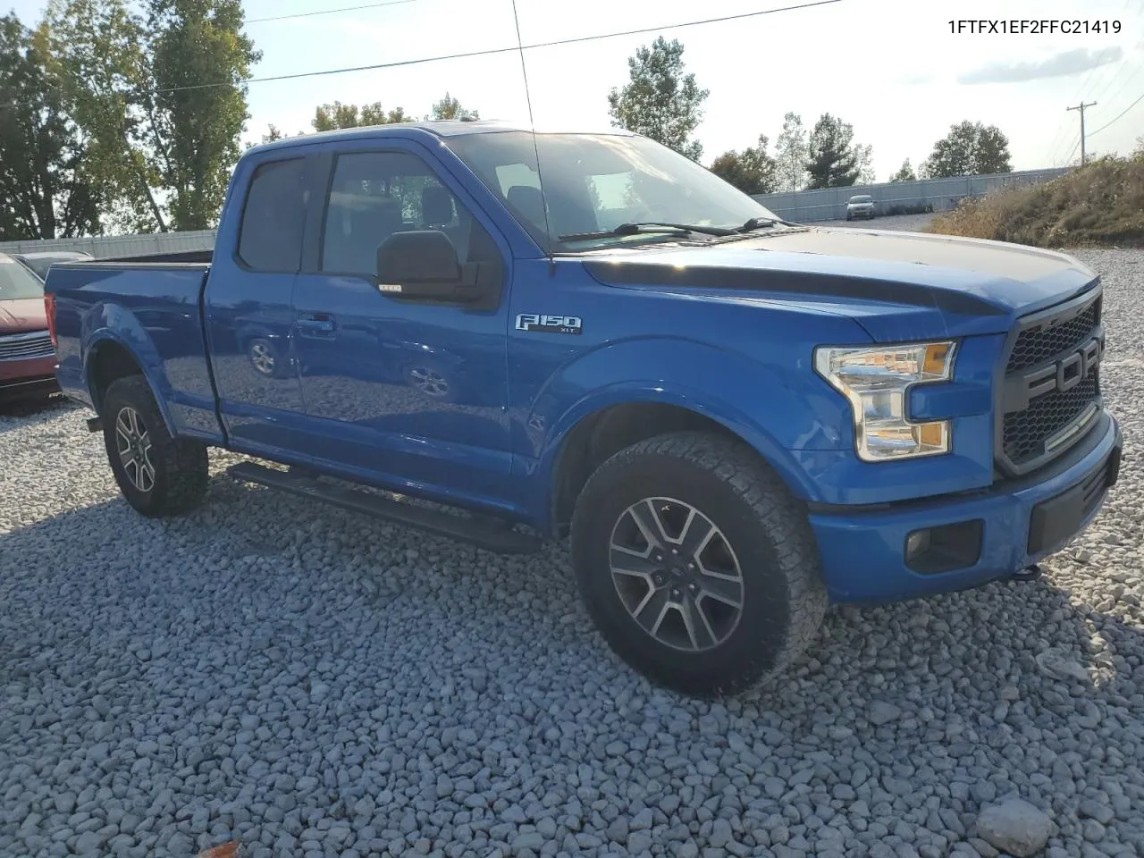 2015 Ford F150 Super Cab VIN: 1FTFX1EF2FFC21419 Lot: 71917874