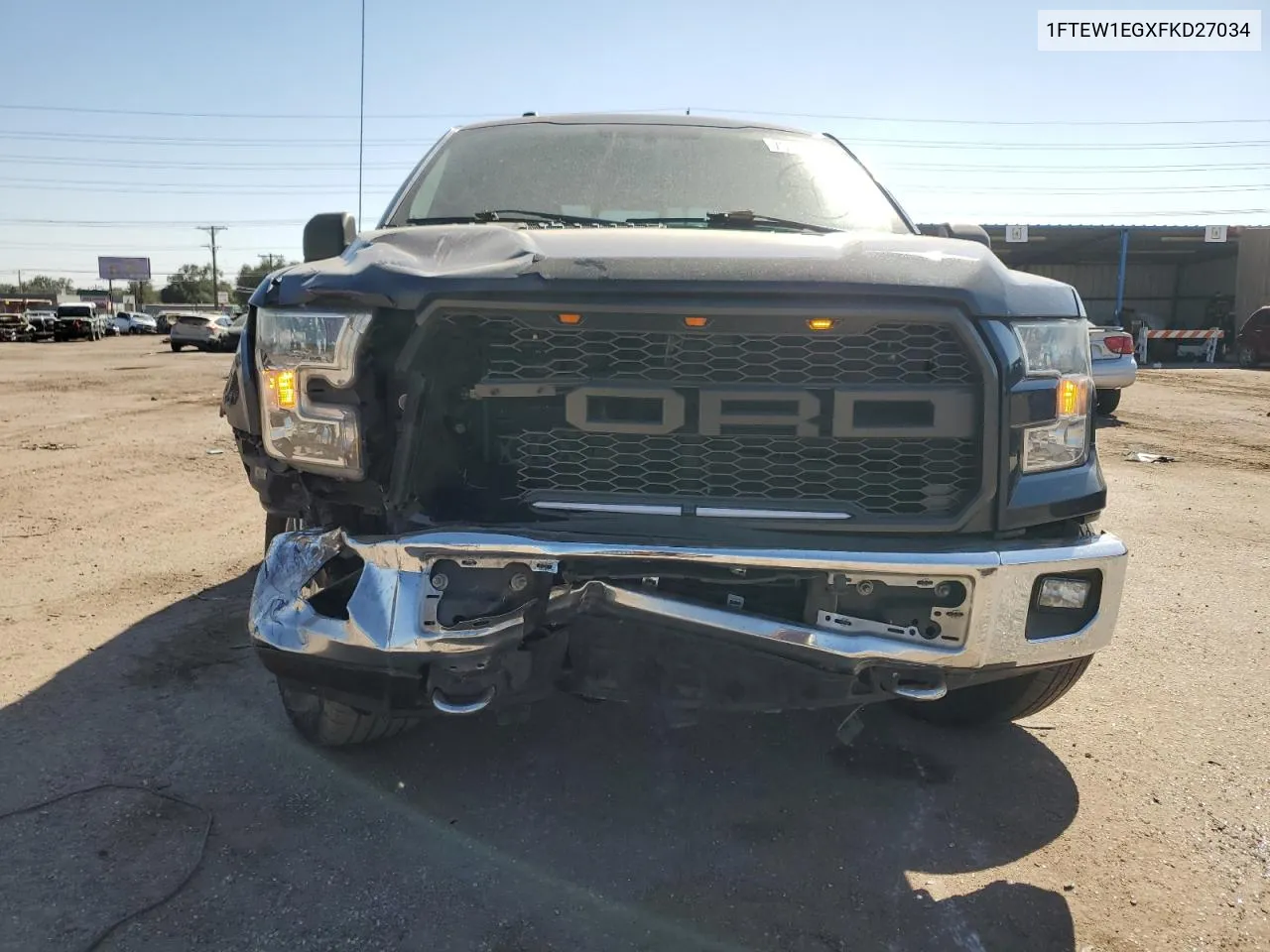 2015 Ford F150 Supercrew VIN: 1FTEW1EGXFKD27034 Lot: 73058744