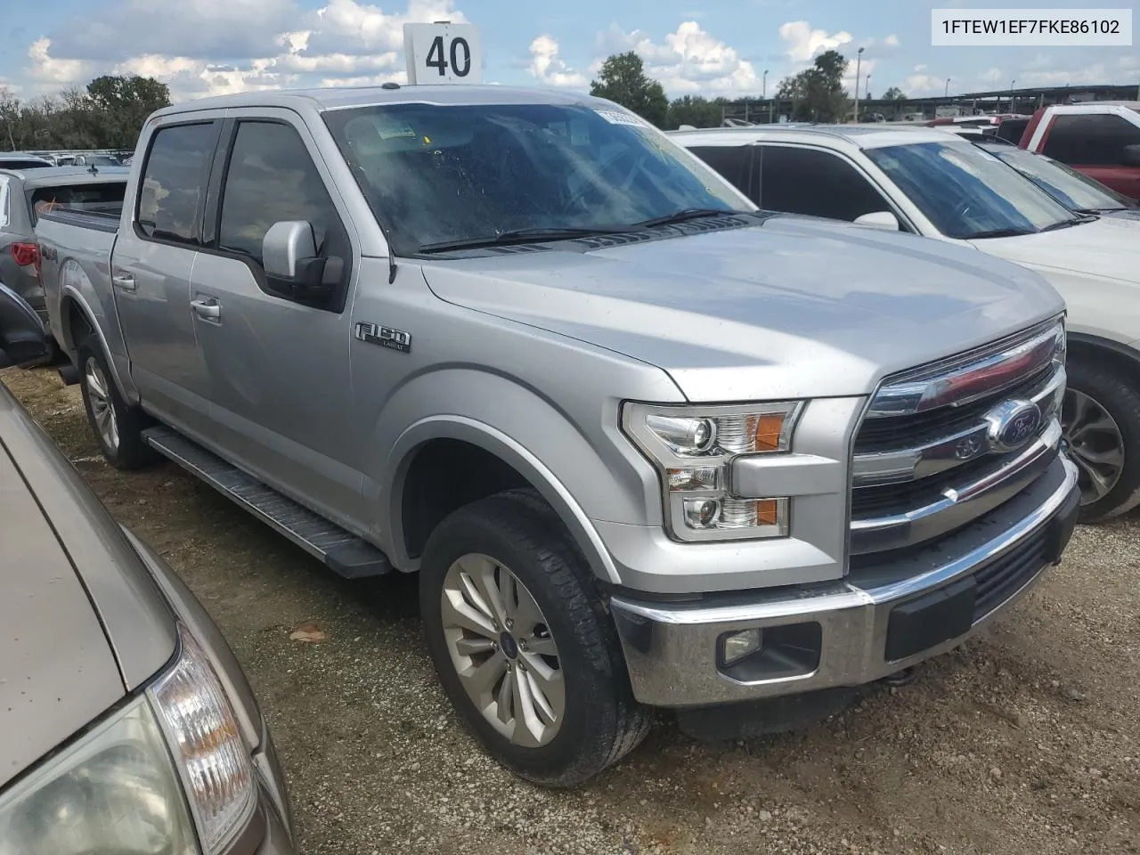 1FTEW1EF7FKE86102 2015 Ford F150 Supercrew