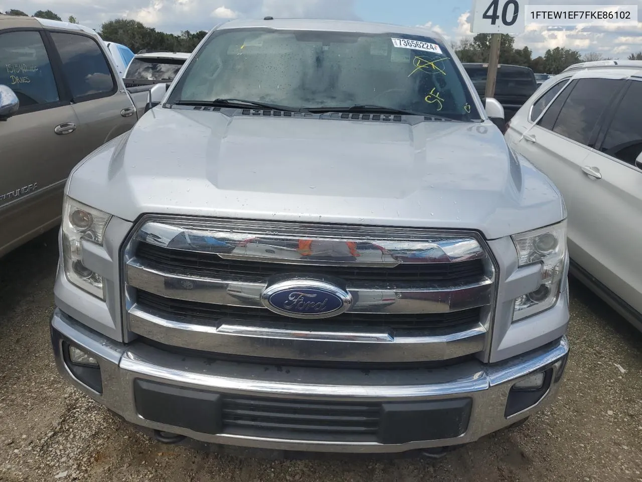 1FTEW1EF7FKE86102 2015 Ford F150 Supercrew