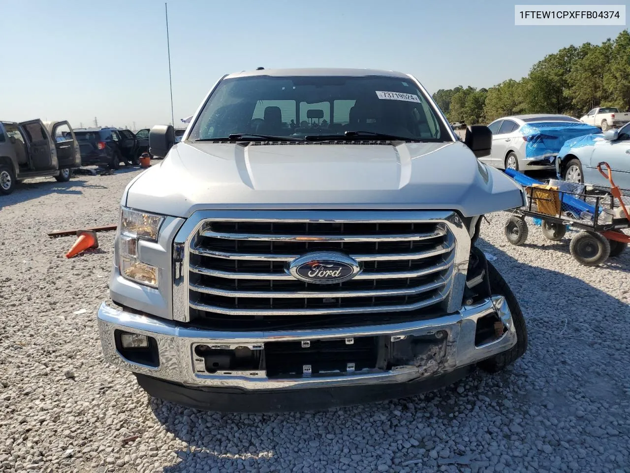 2015 Ford F150 Supercrew VIN: 1FTEW1CPXFFB04374 Lot: 73719524