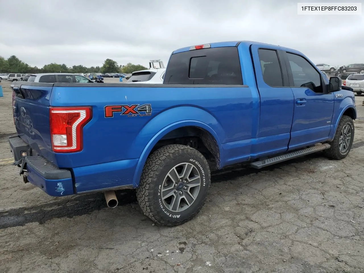 1FTEX1EP8FFC83203 2015 Ford F150 Super Cab