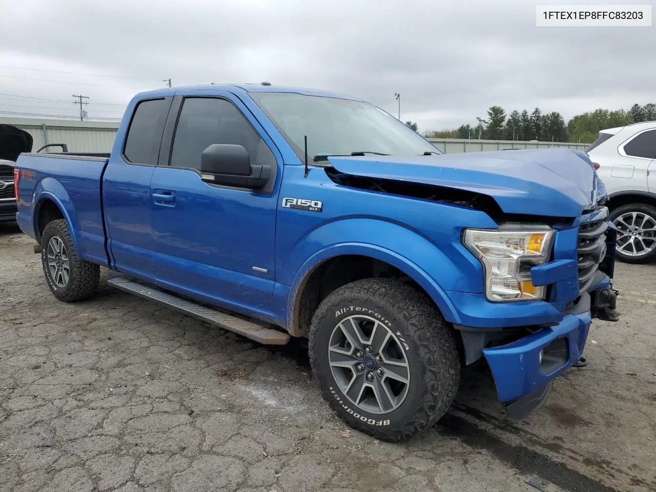 1FTEX1EP8FFC83203 2015 Ford F150 Super Cab