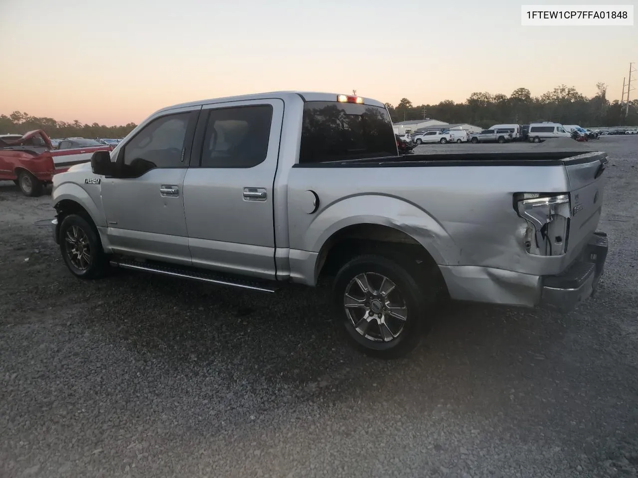 2015 Ford F150 Supercrew VIN: 1FTEW1CP7FFA01848 Lot: 75311604