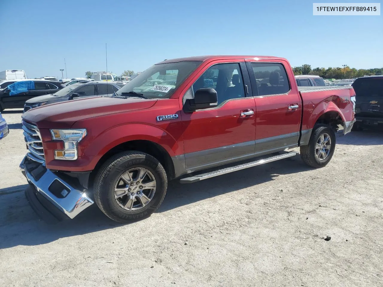 1FTEW1EFXFFB89415 2015 Ford F150 Supercrew