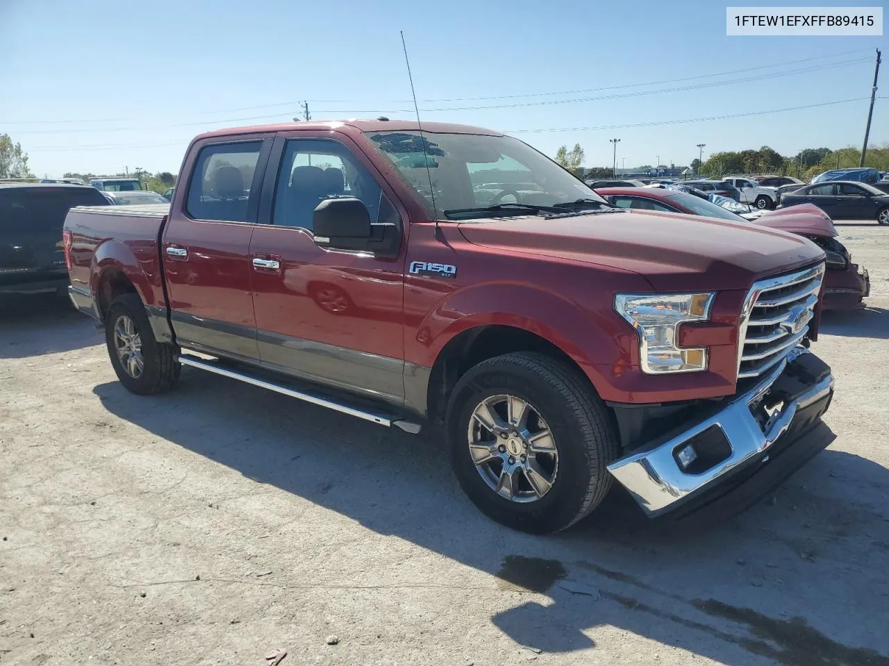 1FTEW1EFXFFB89415 2015 Ford F150 Supercrew