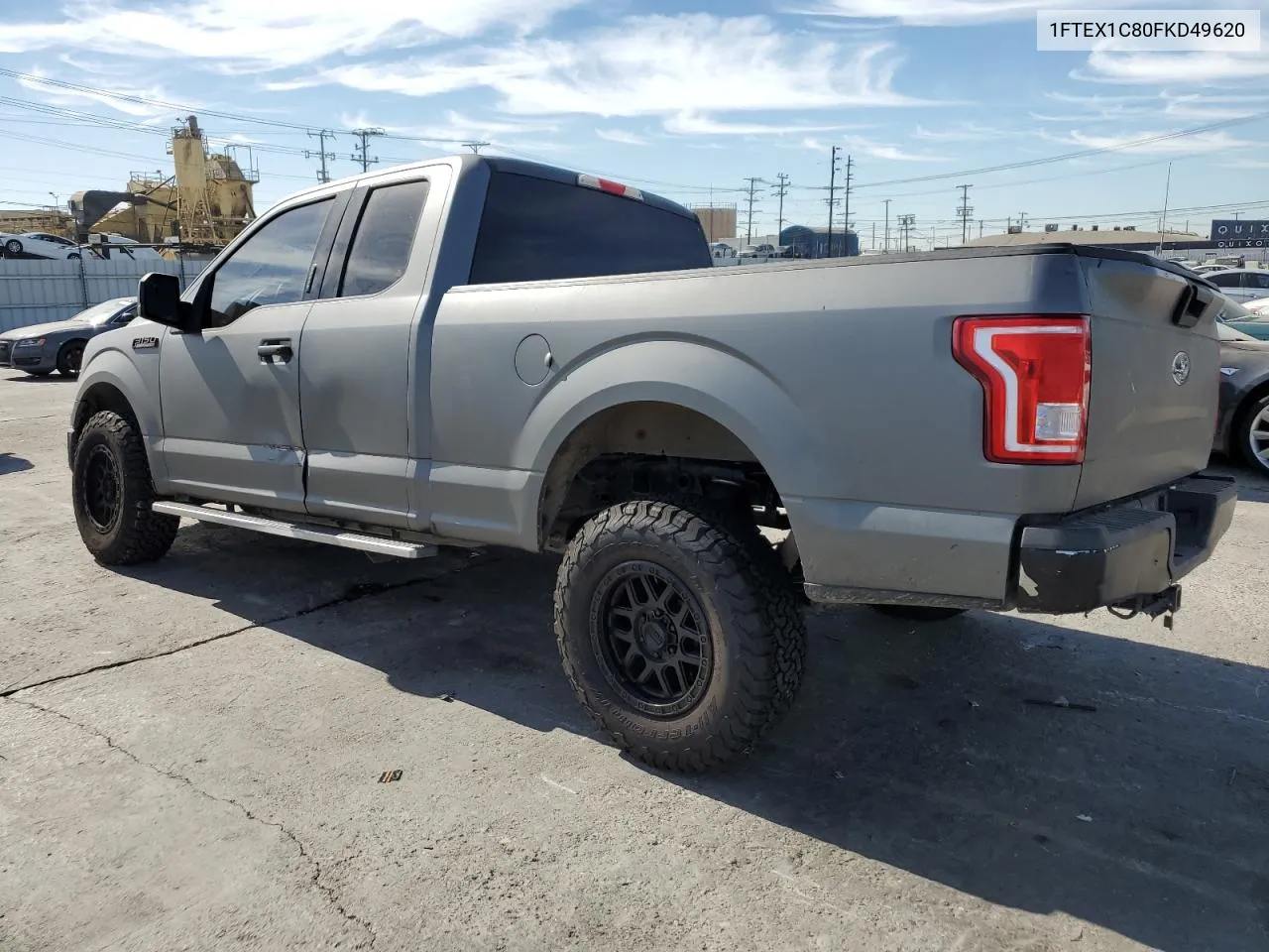 1FTEX1C80FKD49620 2015 Ford F150 Super Cab