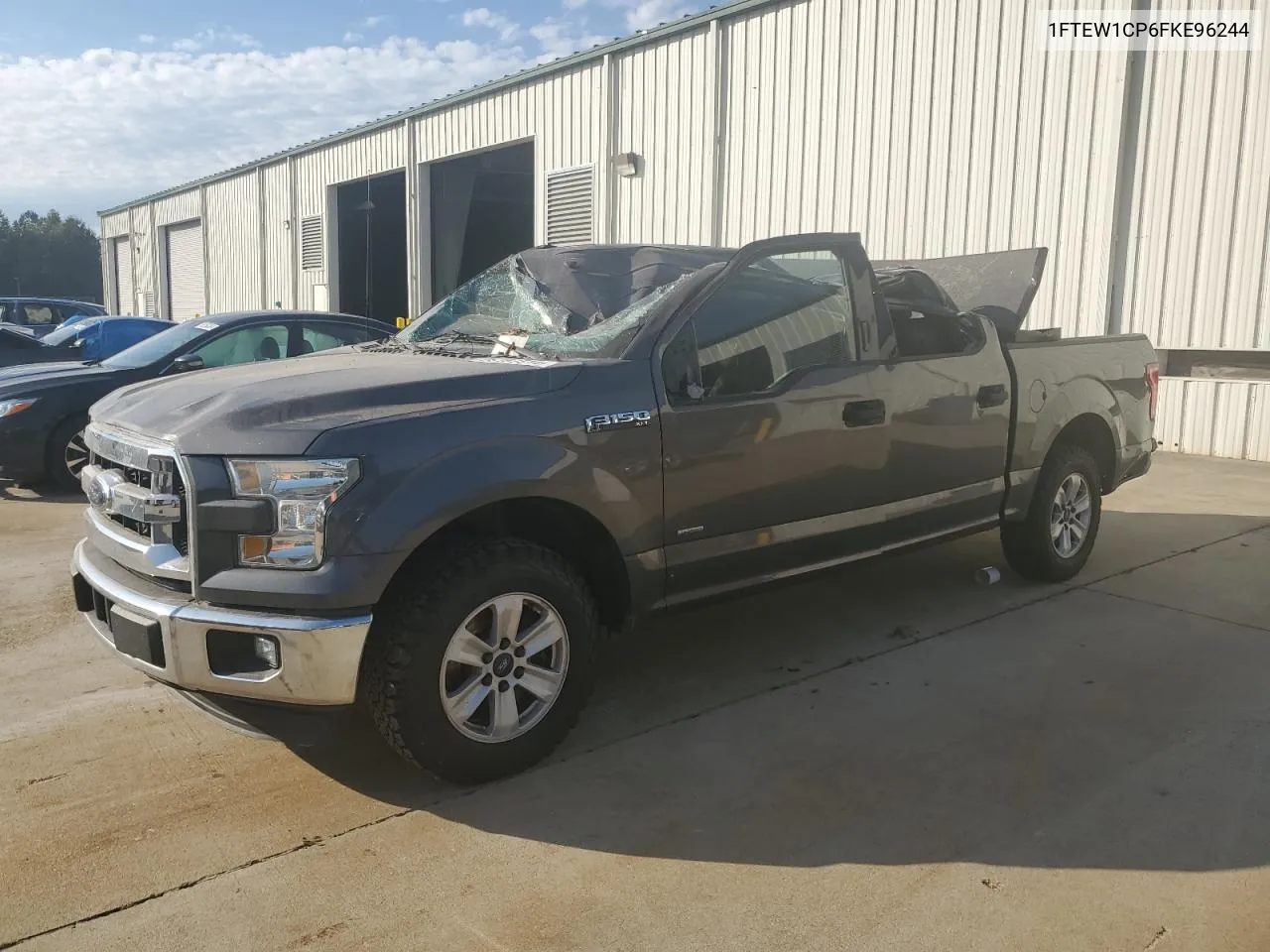 2015 Ford F150 Supercrew VIN: 1FTEW1CP6FKE96244 Lot: 76167514