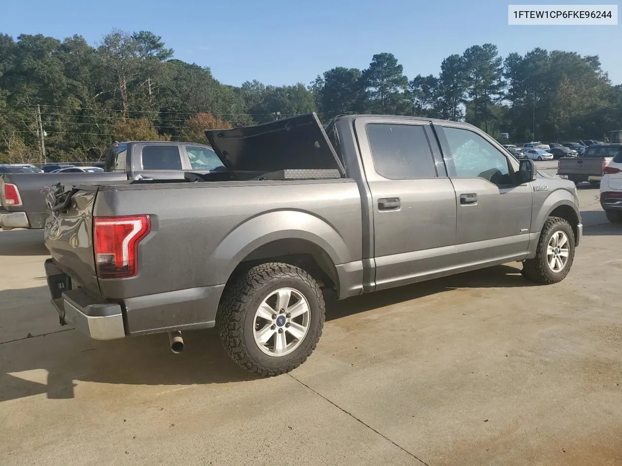 2015 Ford F150 Supercrew VIN: 1FTEW1CP6FKE96244 Lot: 76167514