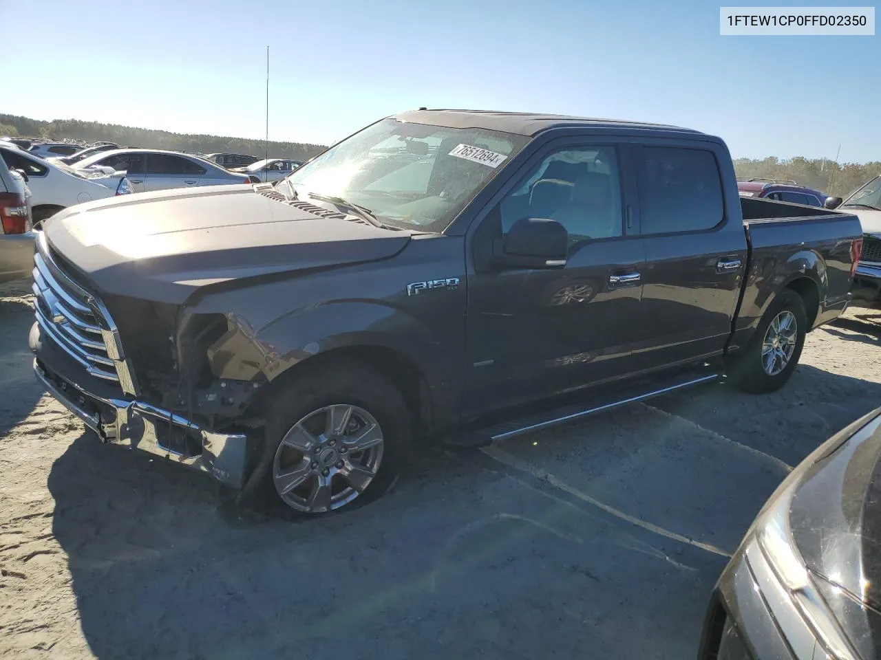 1FTEW1CP0FFD02350 2015 Ford F150 Supercrew