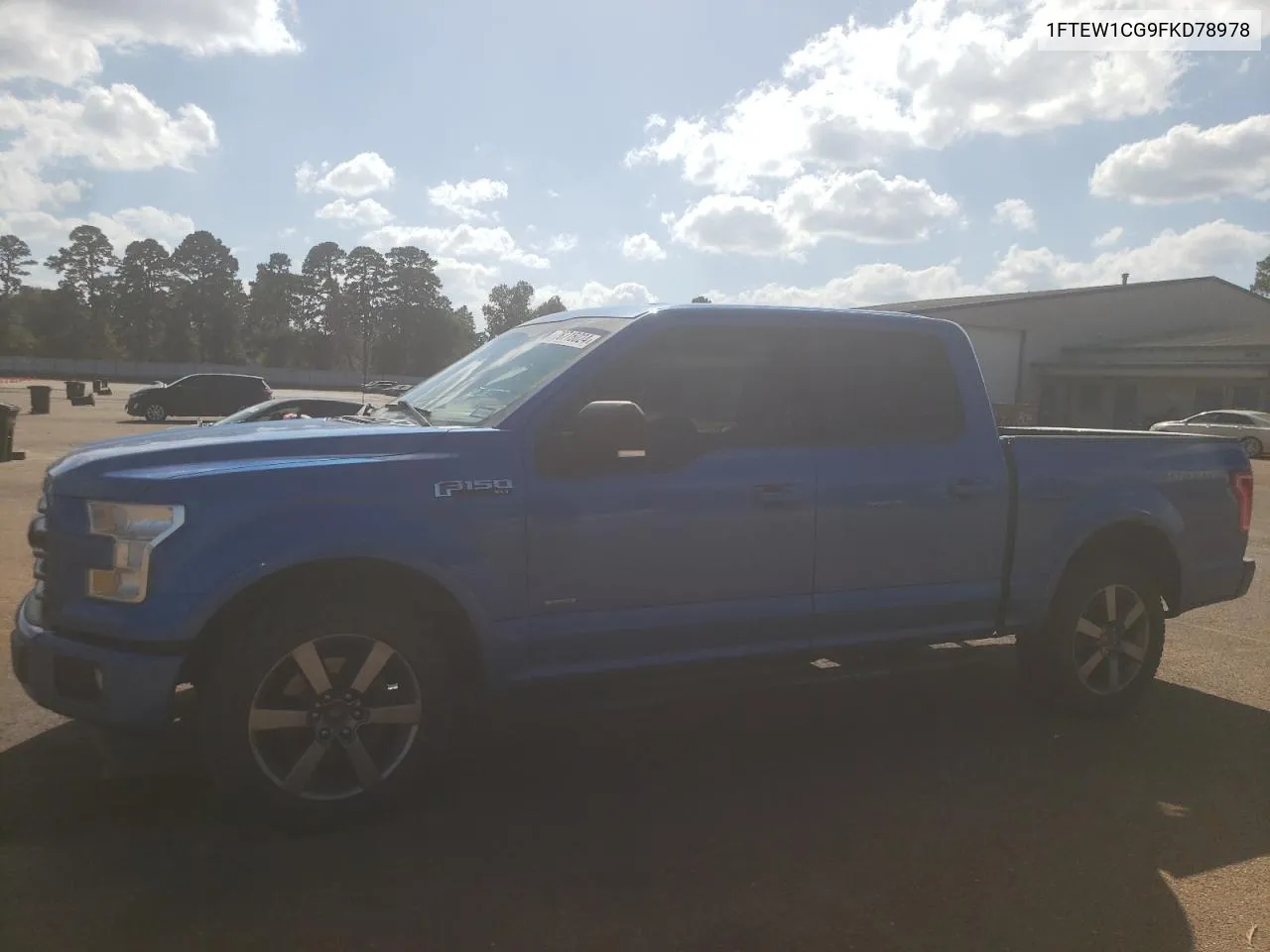 2015 Ford F150 Supercrew VIN: 1FTEW1CG9FKD78978 Lot: 76715024