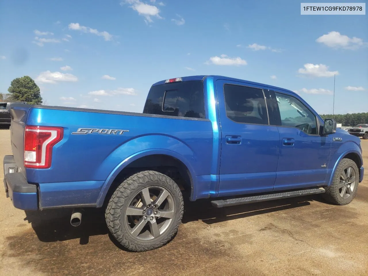 2015 Ford F150 Supercrew VIN: 1FTEW1CG9FKD78978 Lot: 76715024