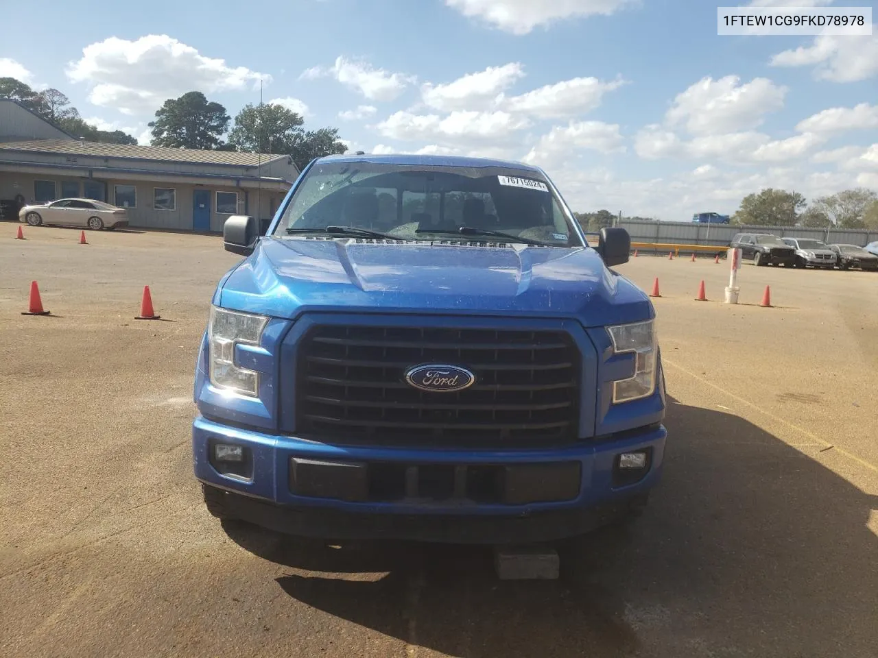 2015 Ford F150 Supercrew VIN: 1FTEW1CG9FKD78978 Lot: 76715024