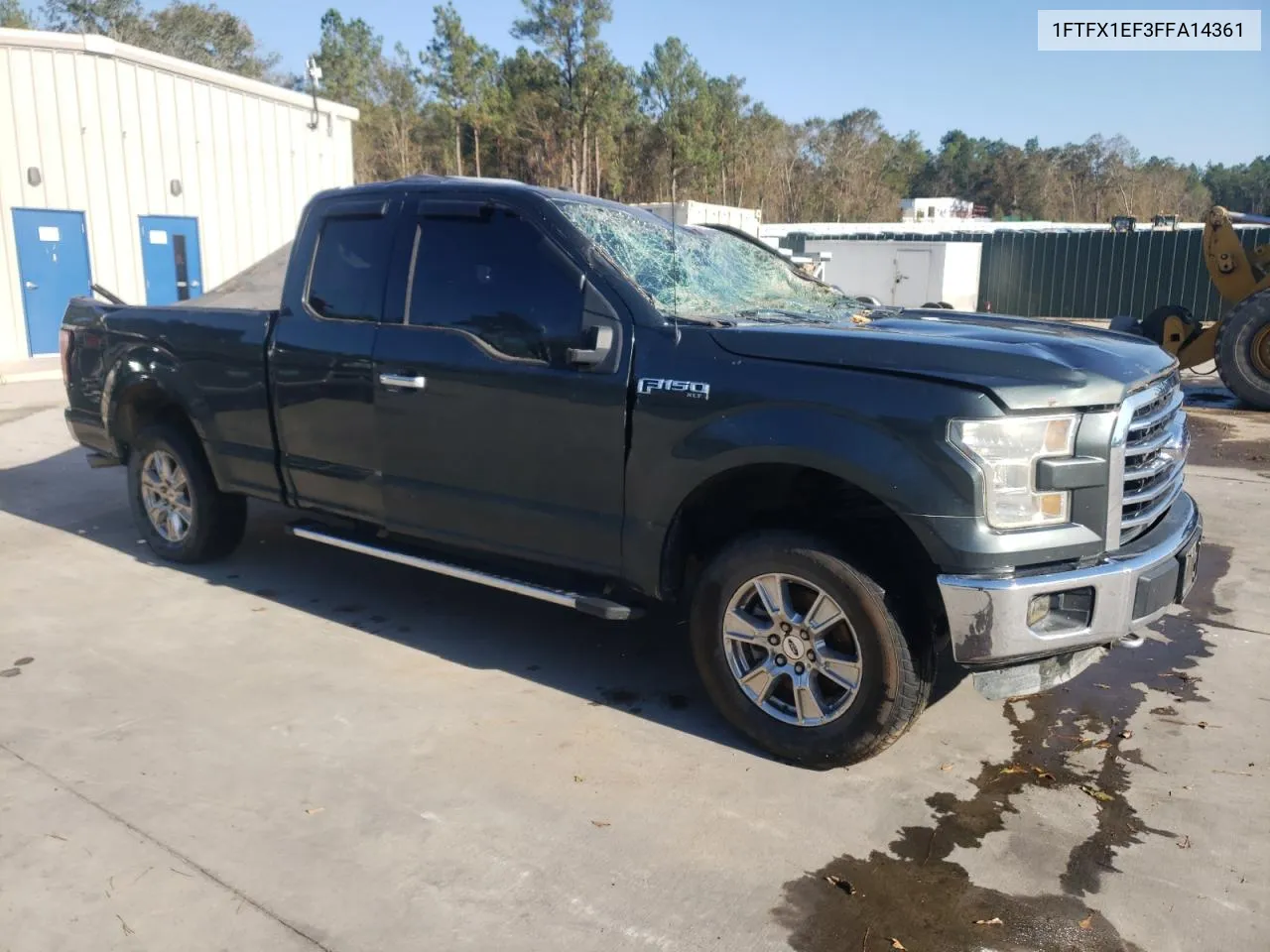 2015 Ford F150 Super Cab VIN: 1FTFX1EF3FFA14361 Lot: 77530714