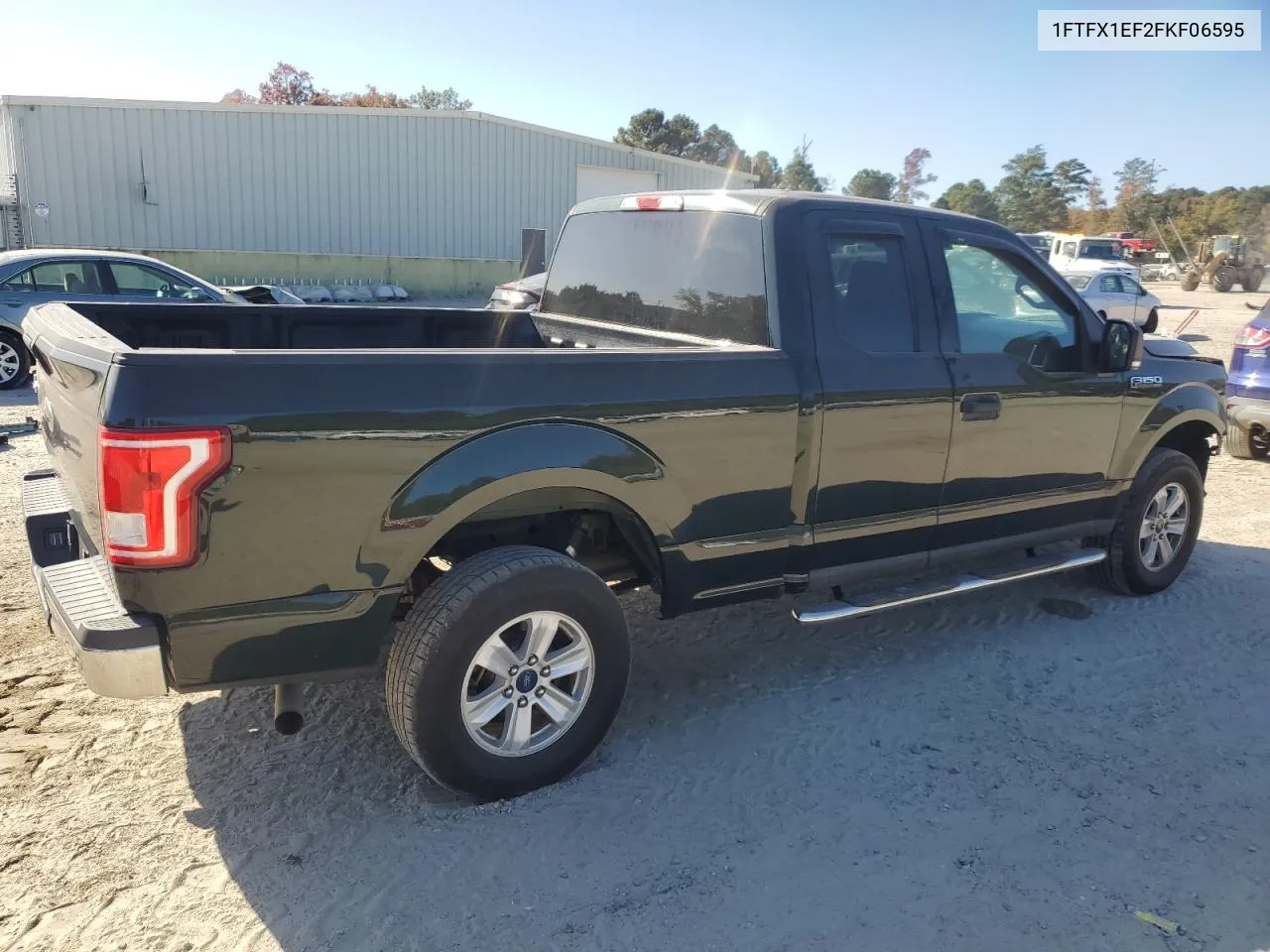 2015 Ford F150 Super Cab VIN: 1FTFX1EF2FKF06595 Lot: 78219514