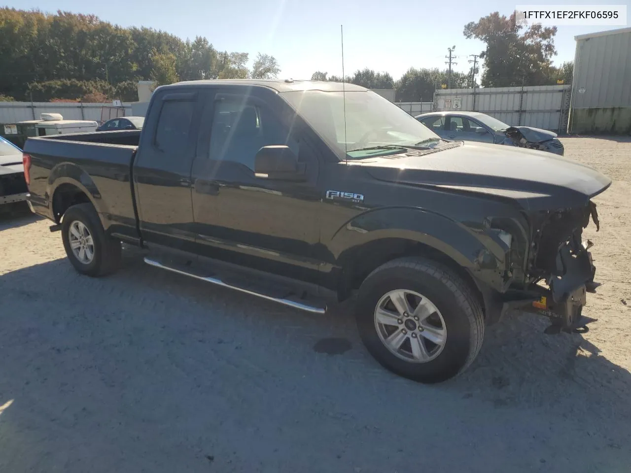 2015 Ford F150 Super Cab VIN: 1FTFX1EF2FKF06595 Lot: 78219514