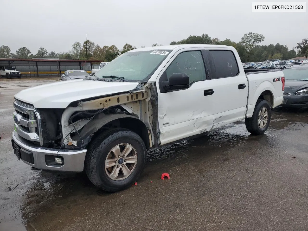 2015 Ford F150 Supercrew VIN: 1FTEW1EP6FKD21568 Lot: 78270234