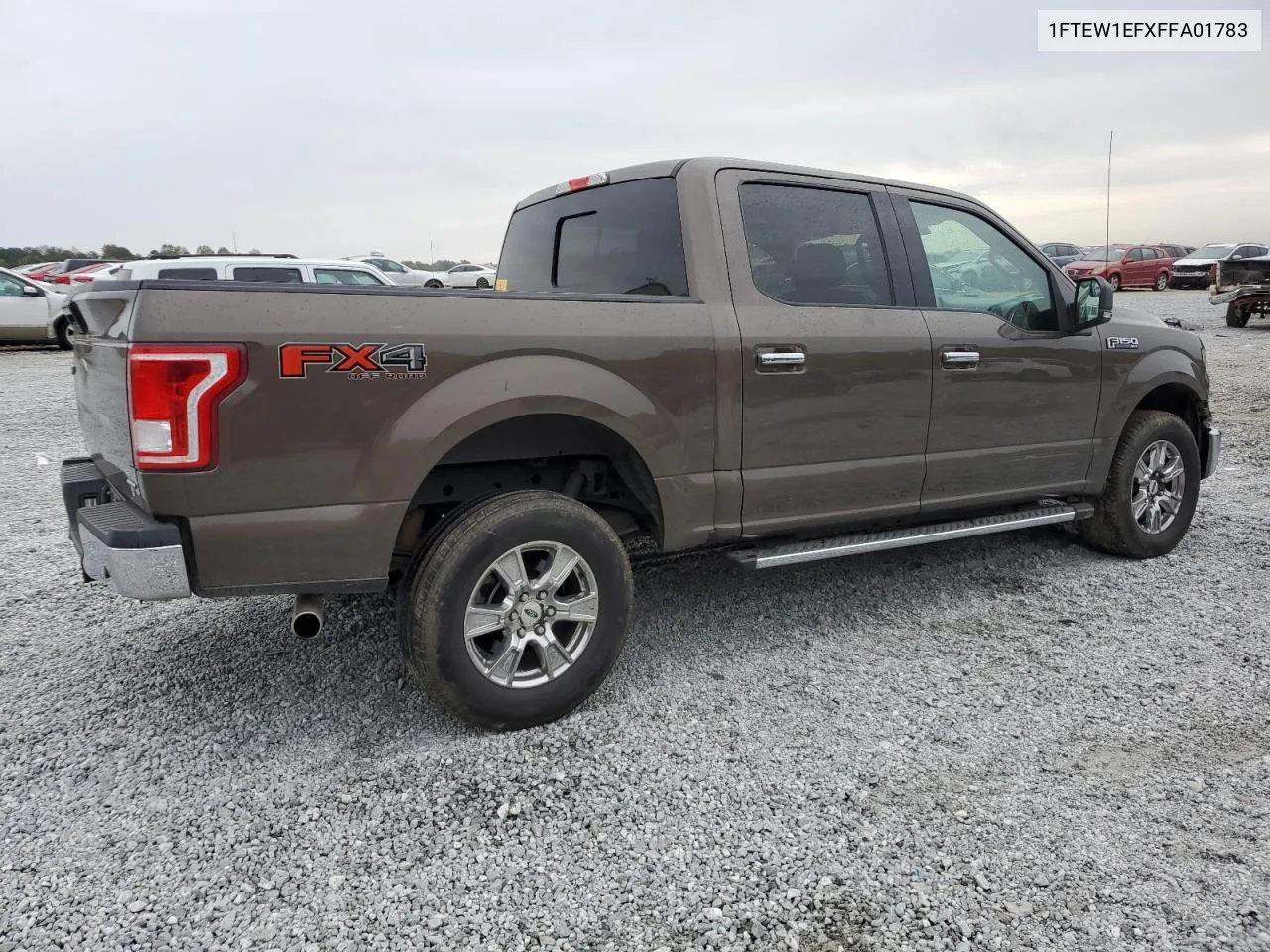 2015 Ford F150 Supercrew VIN: 1FTEW1EFXFFA01783 Lot: 78277024