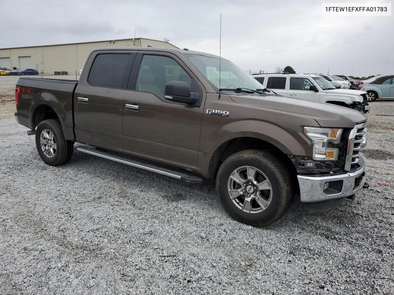 2015 Ford F150 Supercrew VIN: 1FTEW1EFXFFA01783 Lot: 78277024