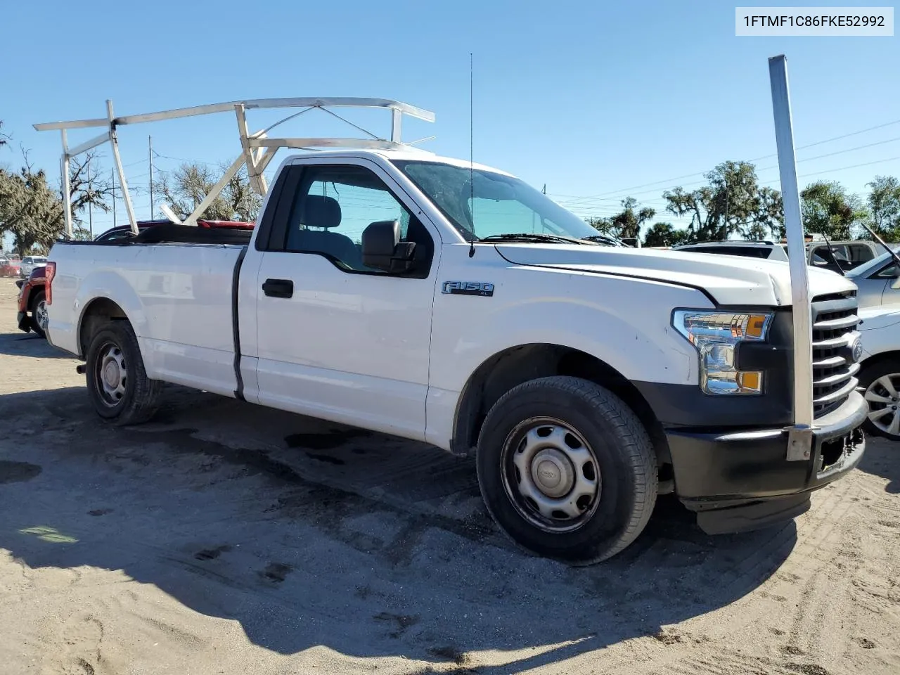 2015 Ford F150 VIN: 1FTMF1C86FKE52992 Lot: 78460284