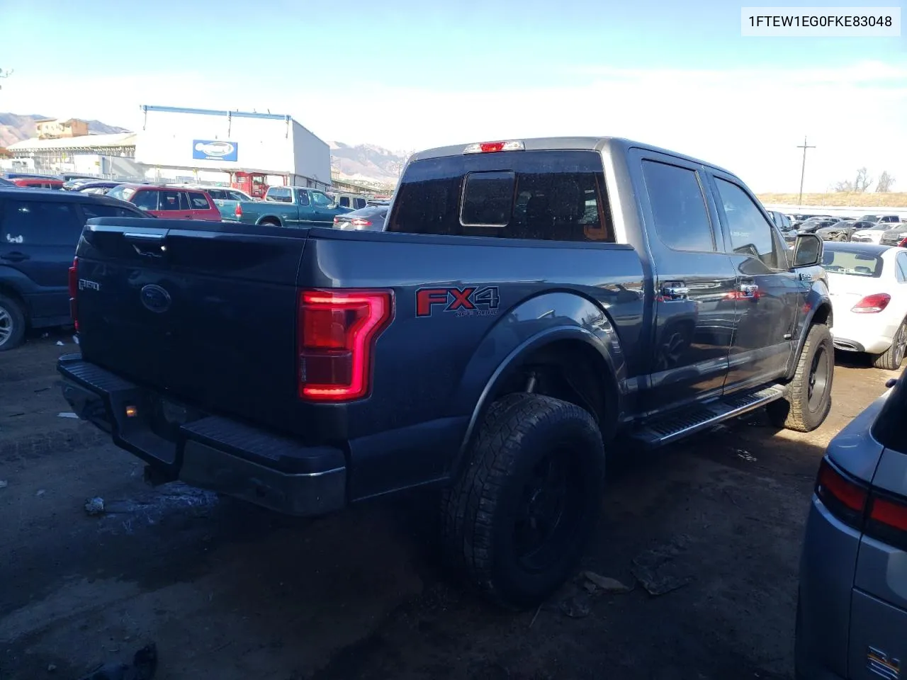 2015 Ford F150 Supercrew VIN: 1FTEW1EG0FKE83048 Lot: 79337663