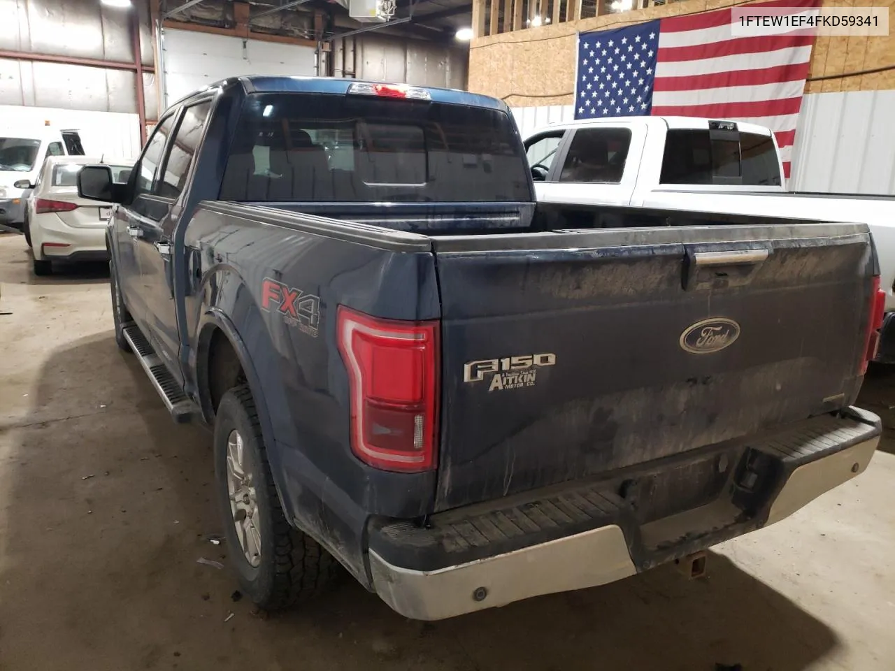 2015 Ford F150 Supercrew VIN: 1FTEW1EF4FKD59341 Lot: 79514954