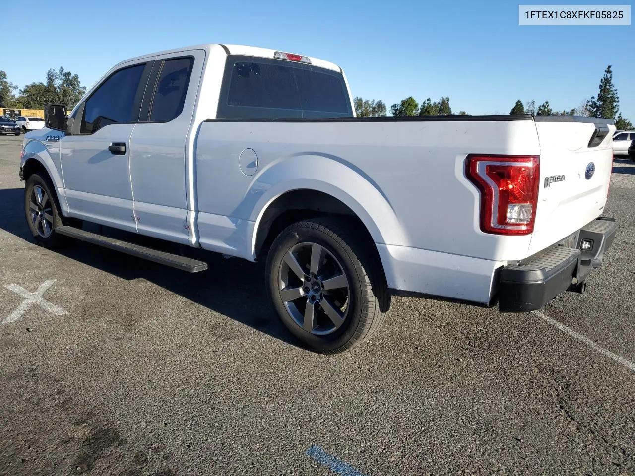 2015 Ford F150 Super Cab VIN: 1FTEX1C8XFKF05825 Lot: 79775114