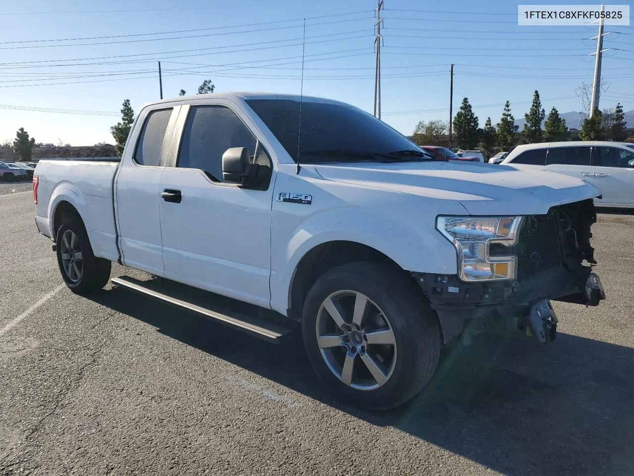 2015 Ford F150 Super Cab VIN: 1FTEX1C8XFKF05825 Lot: 79775114