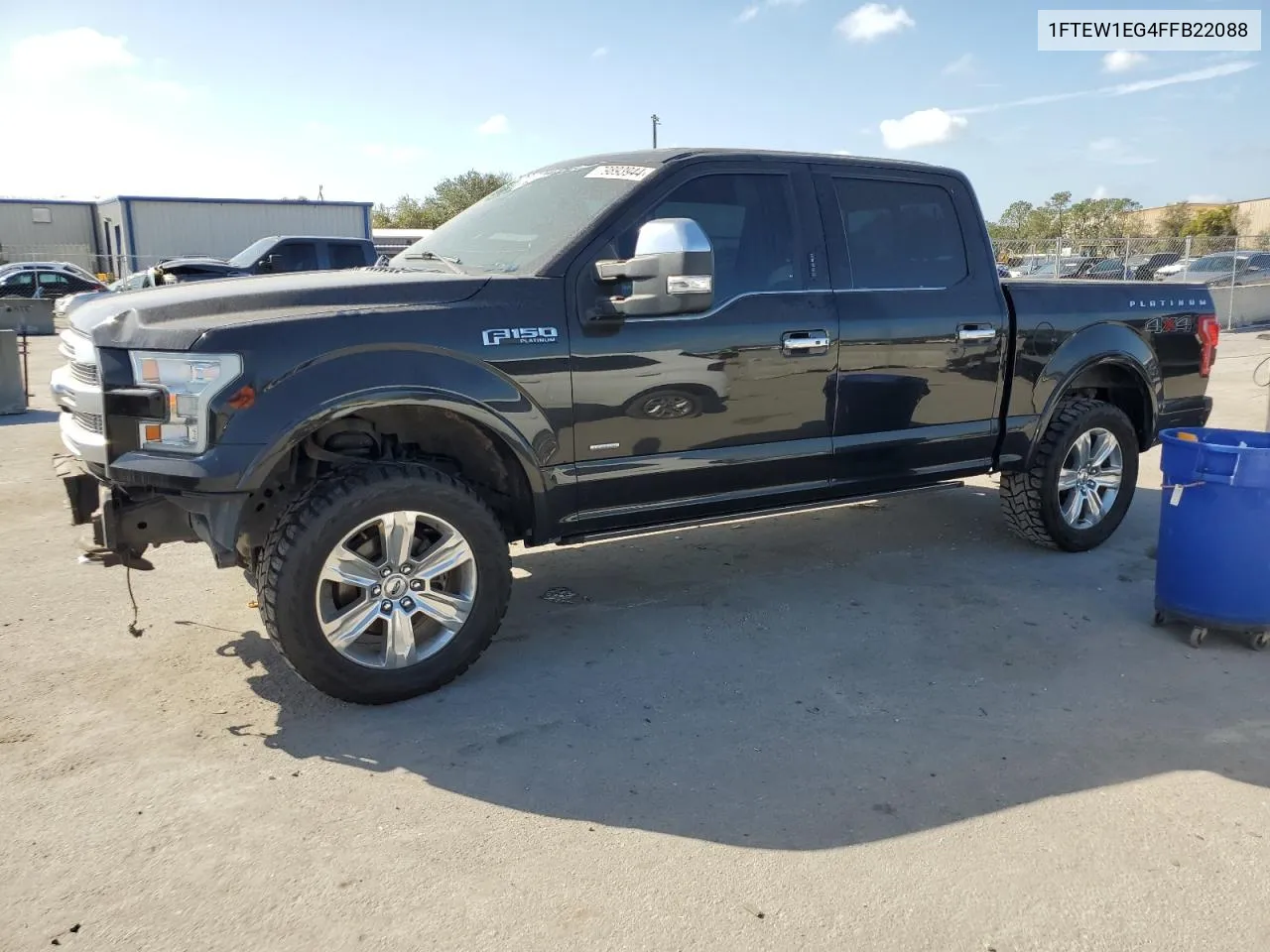 2015 Ford F150 Supercrew VIN: 1FTEW1EG4FFB22088 Lot: 79893944