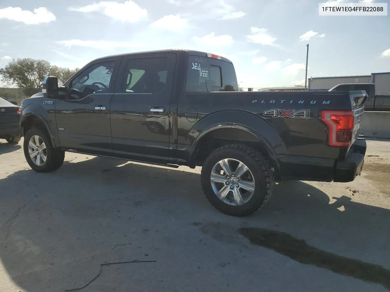 2015 Ford F150 Supercrew VIN: 1FTEW1EG4FFB22088 Lot: 79893944