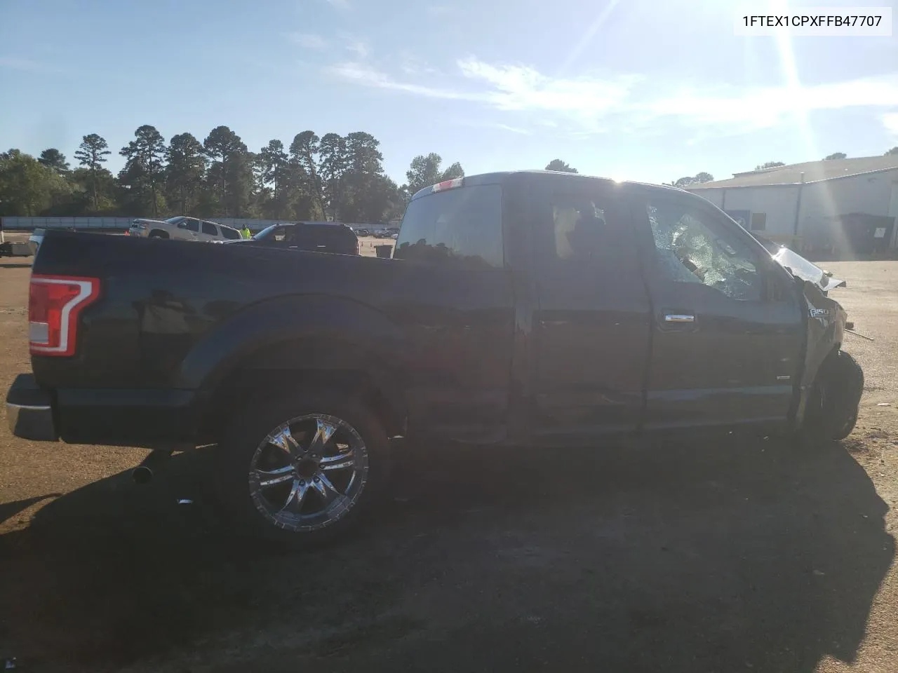 2015 Ford F150 Super Cab VIN: 1FTEX1CPXFFB47707 Lot: 80093244