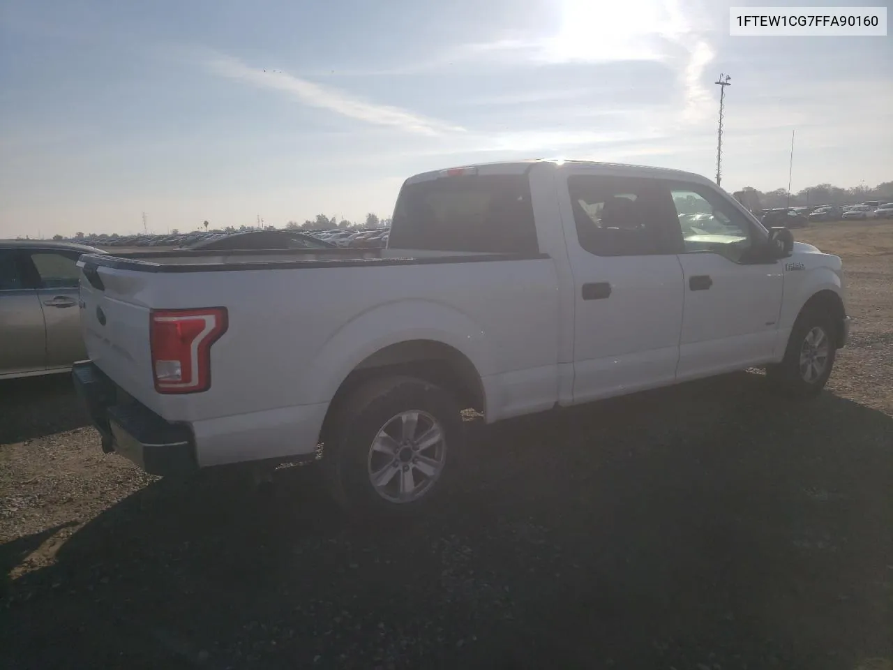 2015 Ford F150 Supercrew VIN: 1FTEW1CG7FFA90160 Lot: 80346744