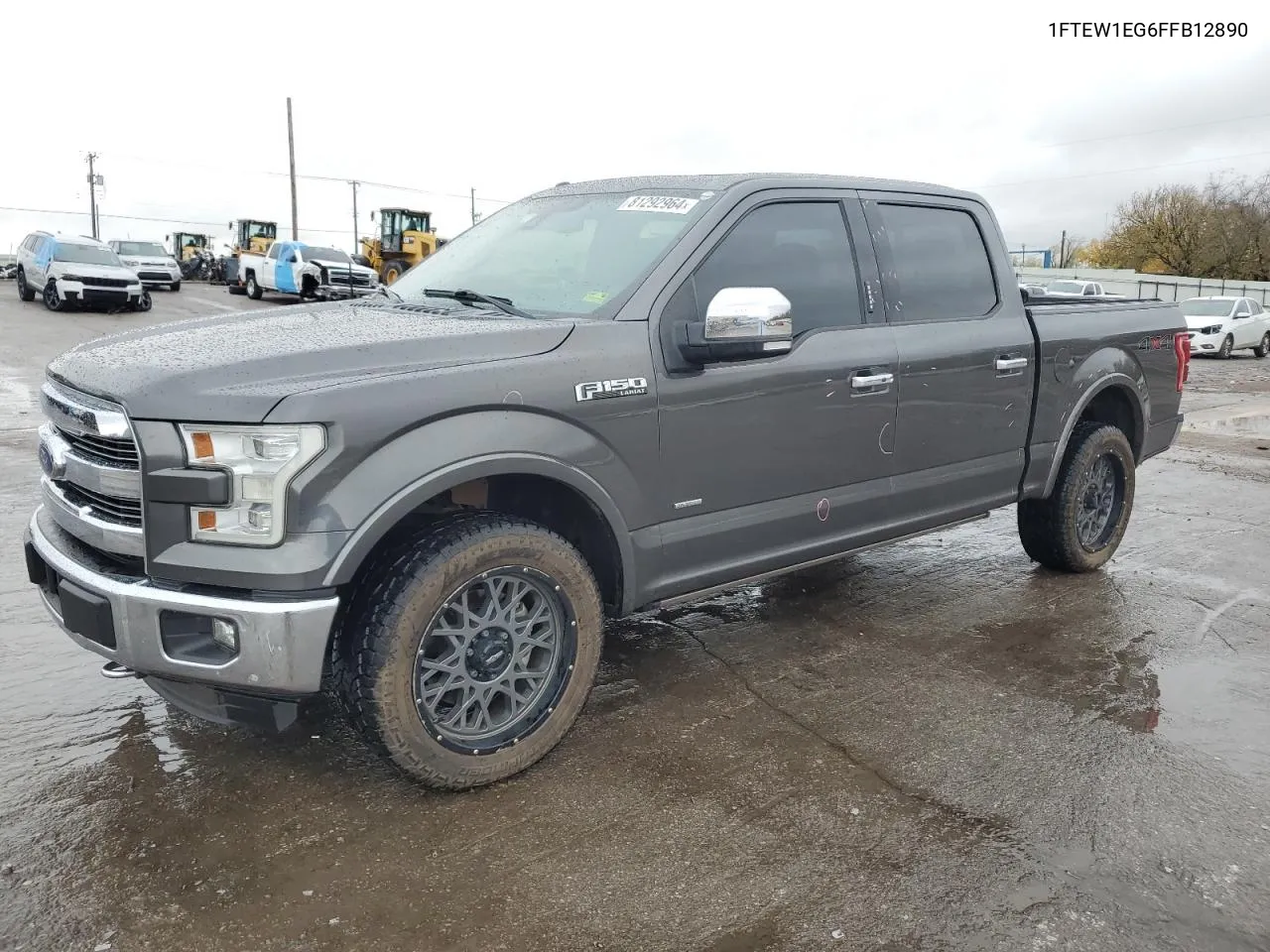 2015 Ford F150 Supercrew VIN: 1FTEW1EG6FFB12890 Lot: 81292964