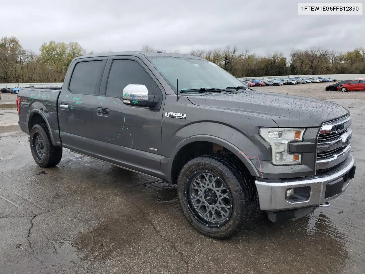 2015 Ford F150 Supercrew VIN: 1FTEW1EG6FFB12890 Lot: 81292964