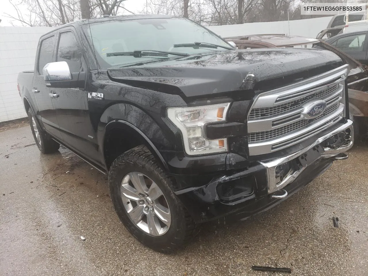 2016 Ford F150 Supercrew VIN: 1FTEW1EG6GFB53585 Lot: 38540094