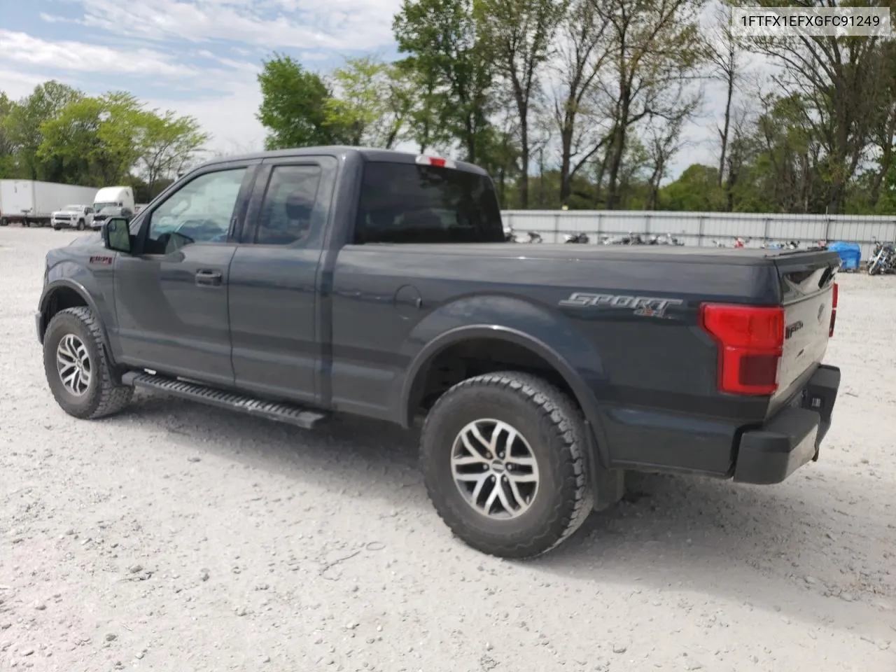 2016 Ford F150 Super Cab VIN: 1FTFX1EFXGFC91249 Lot: 52000174