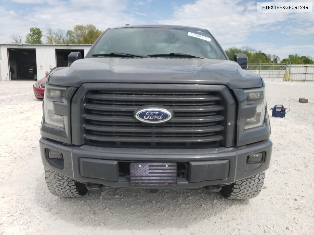 2016 Ford F150 Super Cab VIN: 1FTFX1EFXGFC91249 Lot: 52000174