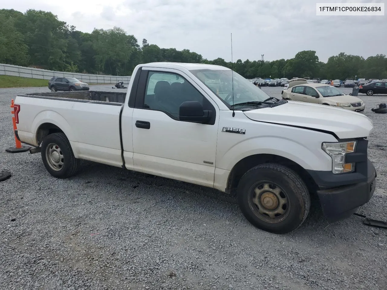 2016 Ford F150 VIN: 1FTMF1CP0GKE26834 Lot: 52312184