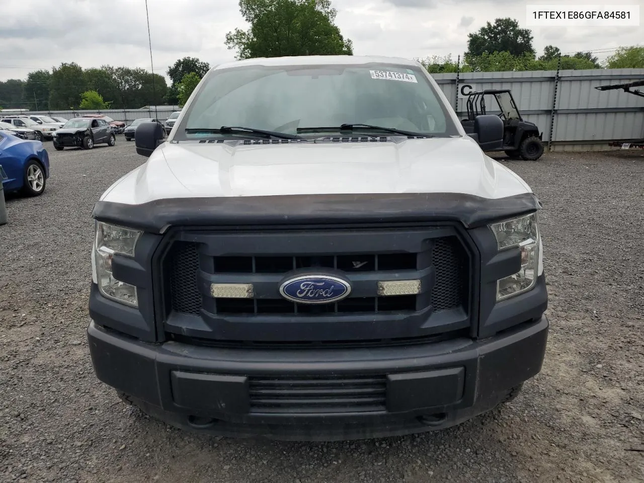 1FTEX1E86GFA84581 2016 Ford F150 Super Cab