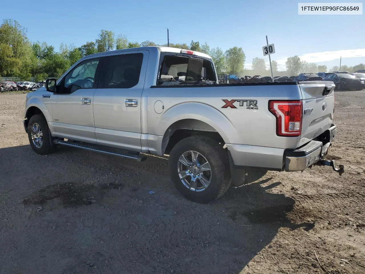 1FTEW1EP9GFC86549 2016 Ford F150 Supercrew