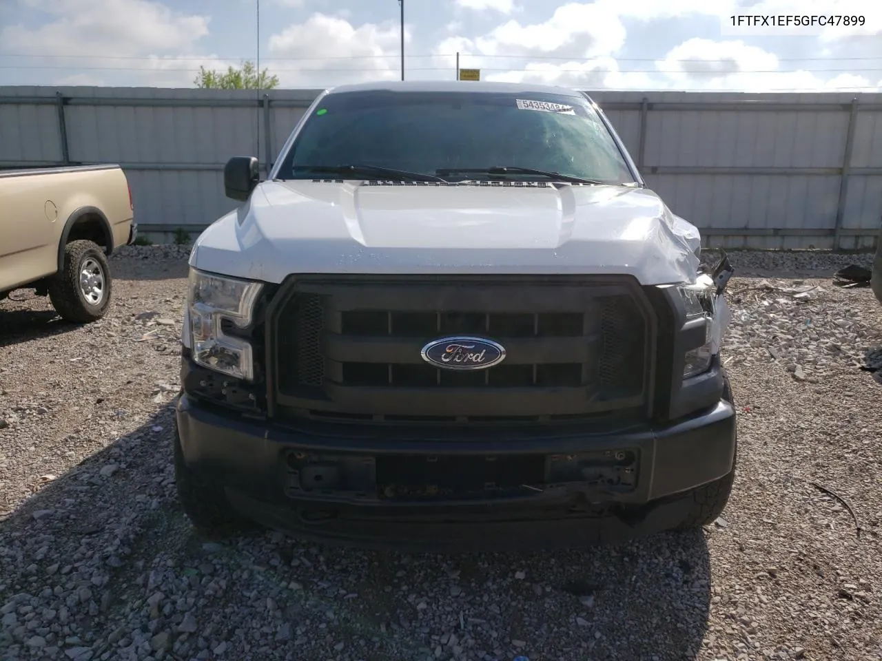 1FTFX1EF5GFC47899 2016 Ford F150 Super Cab