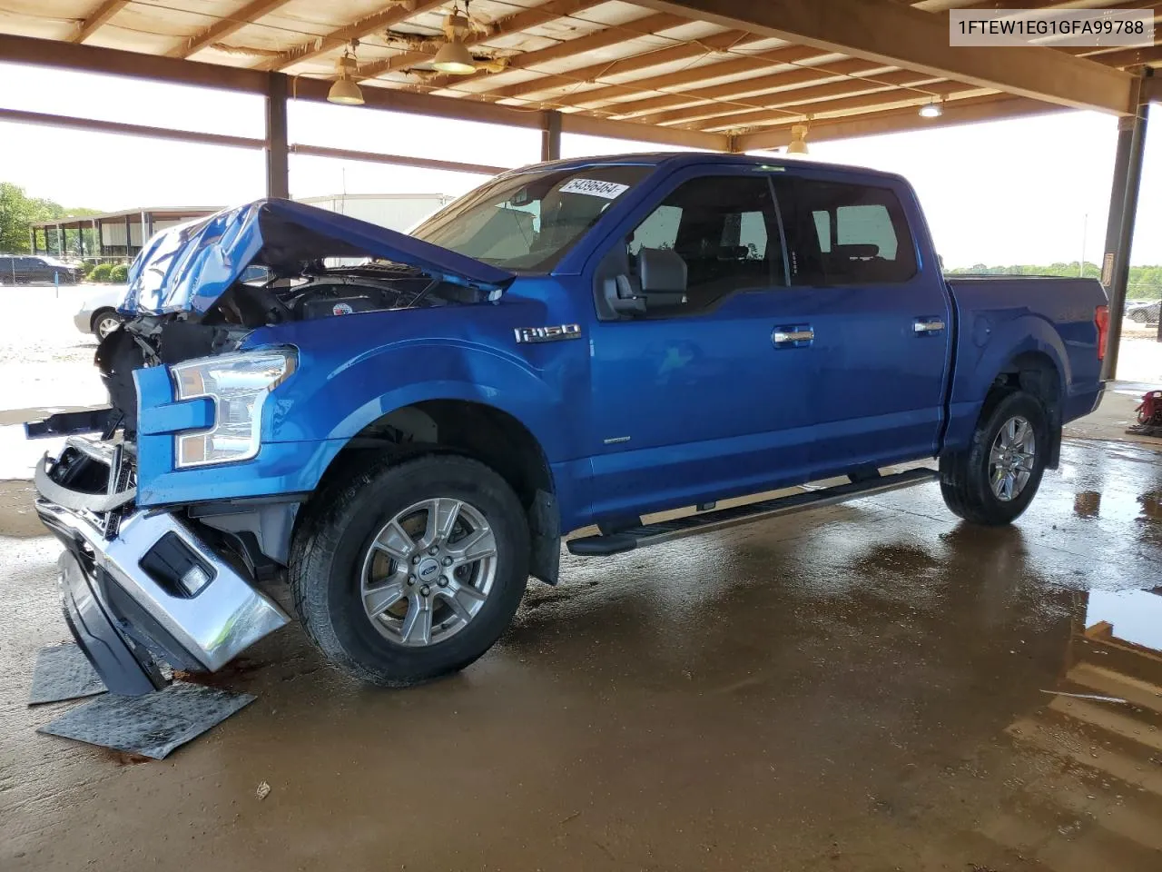 2016 Ford F150 Supercrew VIN: 1FTEW1EG1GFA99788 Lot: 54396464