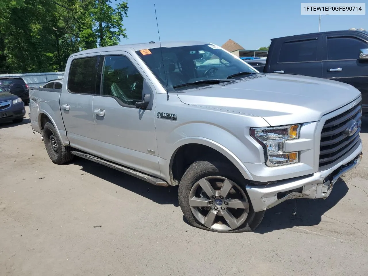 1FTEW1EP0GFB90714 2016 Ford F150 Supercrew