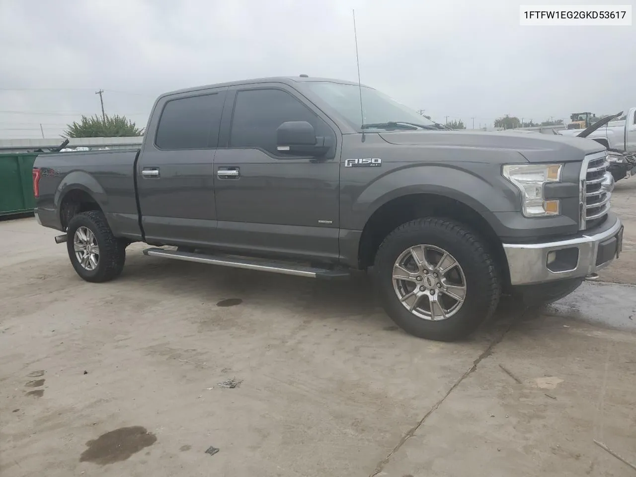 2016 Ford F150 Supercrew VIN: 1FTFW1EG2GKD53617 Lot: 56025654