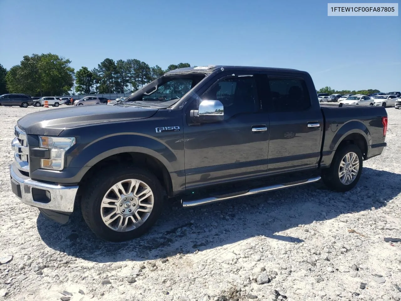 2016 Ford F150 Supercrew VIN: 1FTEW1CF0GFA87805 Lot: 56373504