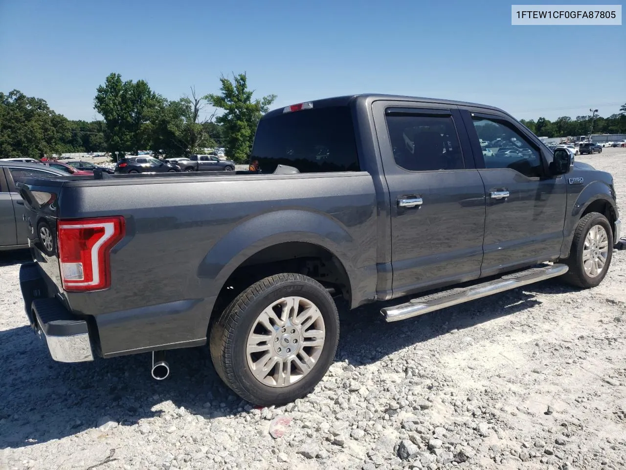 2016 Ford F150 Supercrew VIN: 1FTEW1CF0GFA87805 Lot: 56373504